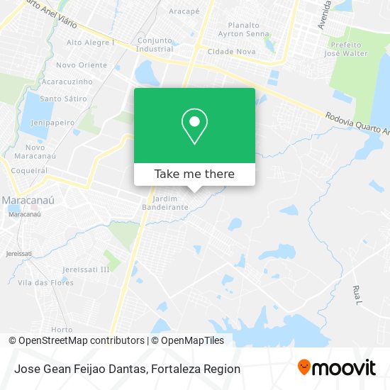 Jose Gean Feijao Dantas map