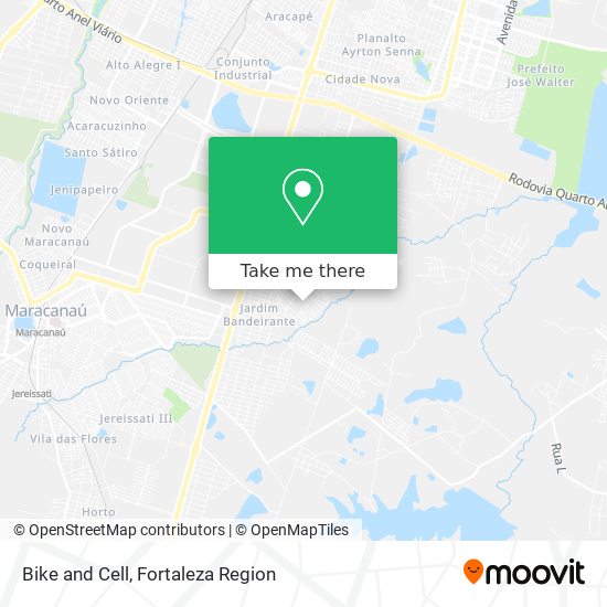 Bike and Cell map