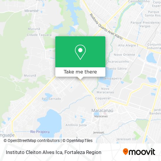 Instituto Cleiton Alves Ica map