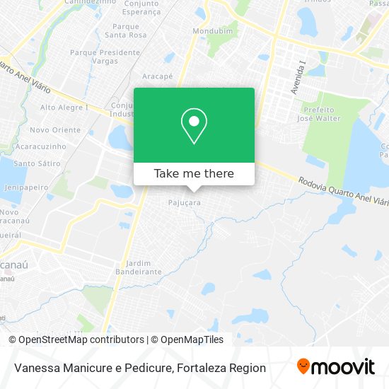 Vanessa Manicure e Pedicure map