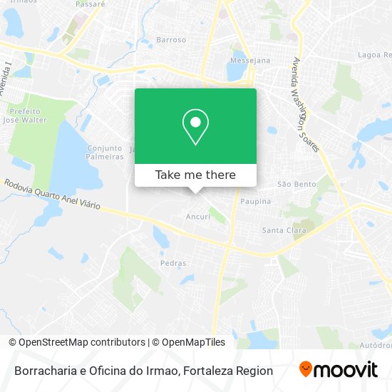 Mapa Borracharia e Oficina do Irmao