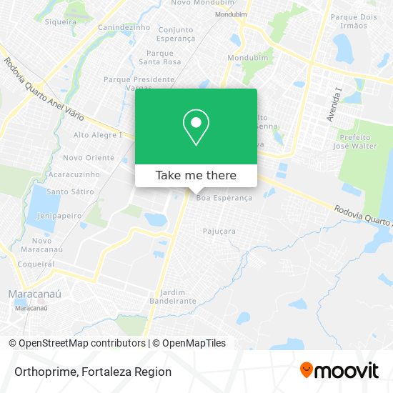 Orthoprime map