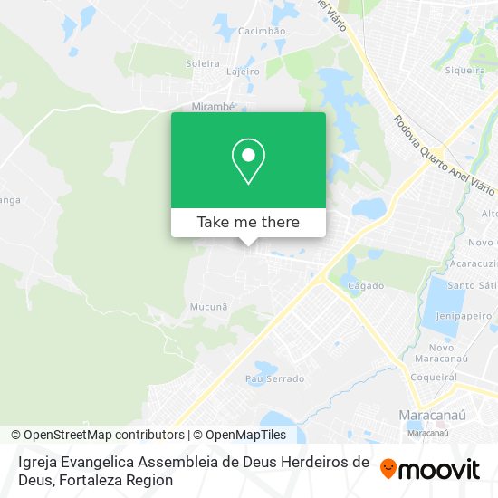 Igreja Evangelica Assembleia de Deus Herdeiros de Deus map