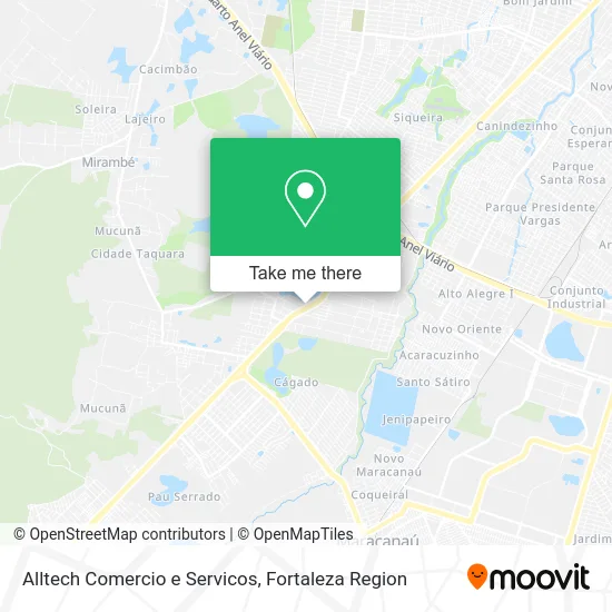 Alltech Comercio e Servicos map