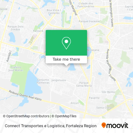 Connect Transportes e Logistica map