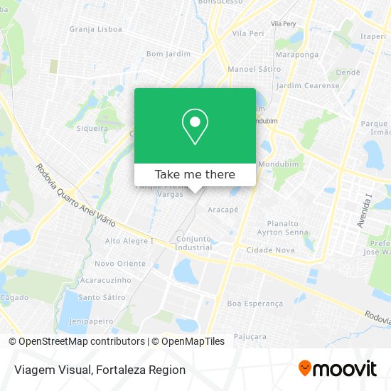 Viagem Visual map