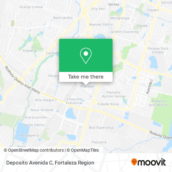 Deposito Avenida C map