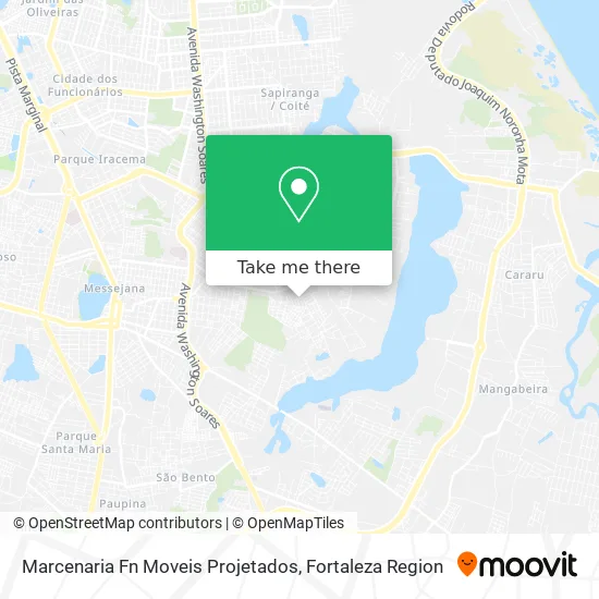 Marcenaria Fn Moveis Projetados map