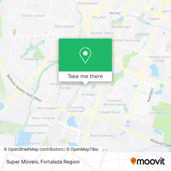 Super Moveis map