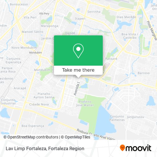 Lav Limp Fortaleza map