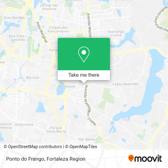 Ponto do Frango map