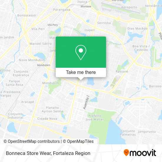 Bonneca Store Wear map