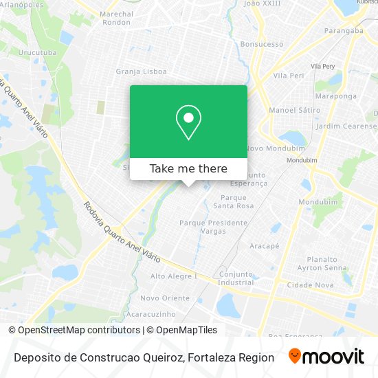 Deposito de Construcao Queiroz map