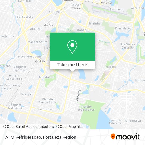 Mapa ATM Refrigeracao