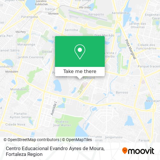 Centro Educacional Evandro Ayres de Moura map