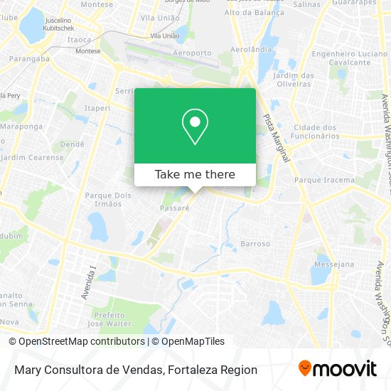 Mary Consultora de Vendas map