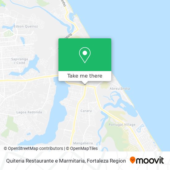 Quiteria Restaurante e Marmitaria map