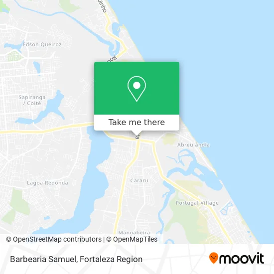 Barbearia Samuel map