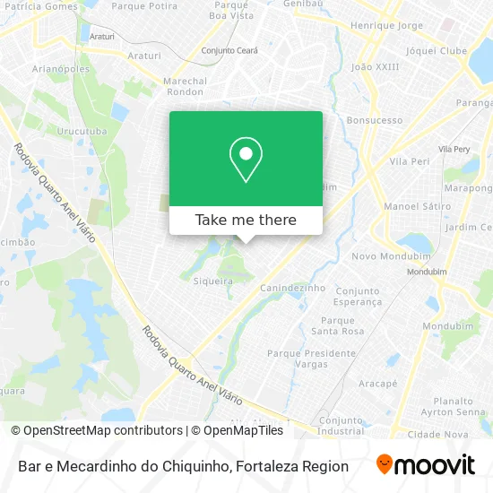 Bar e Mecardinho do Chiquinho map