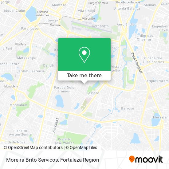 Moreira Brito Servicos map