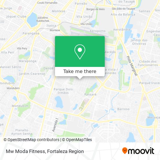 Mw Moda Fitness map