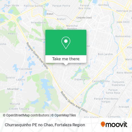 Churrasquinho PE no Chao map