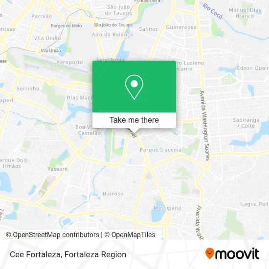 Cee Fortaleza map
