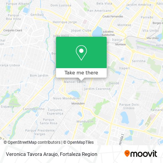 Veronica Tavora Araujo map