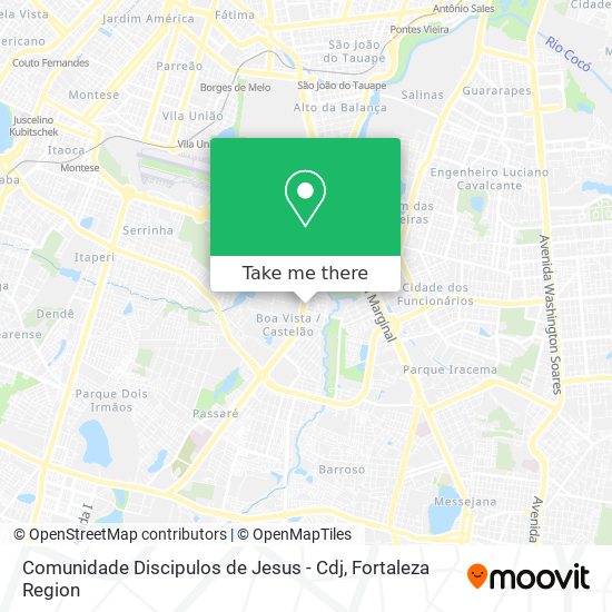 Comunidade Discipulos de Jesus - Cdj map