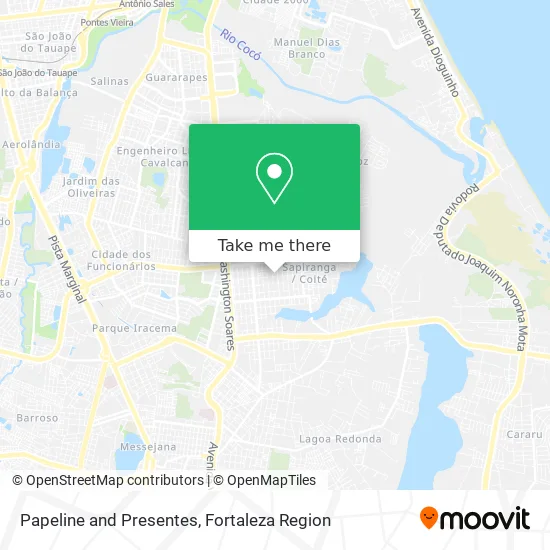 Papeline and Presentes map