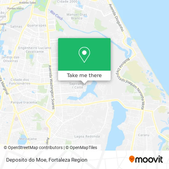 Deposito do Moe map