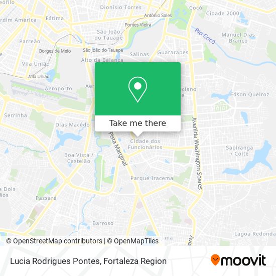 Lucia Rodrigues Pontes map