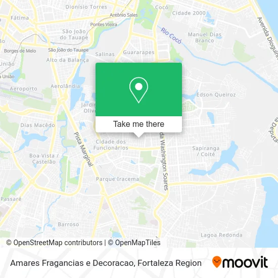 Amares Fragancias e Decoracao map