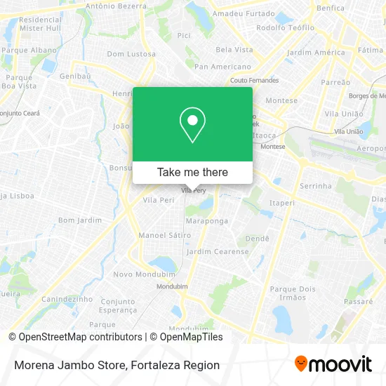 Morena Jambo Store map