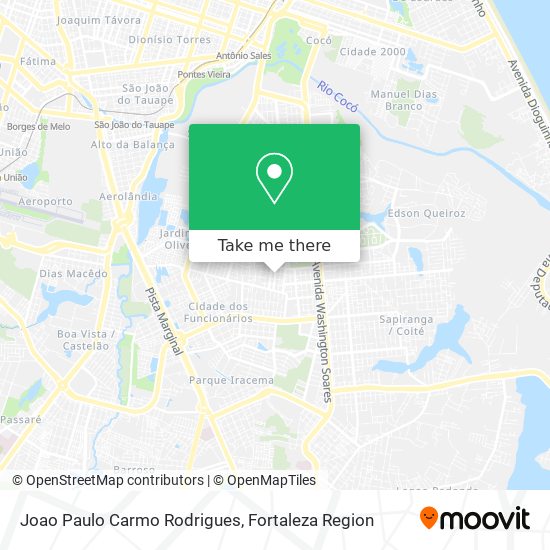 Joao Paulo Carmo Rodrigues map