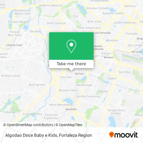 Algodao Doce Baby e Kids map
