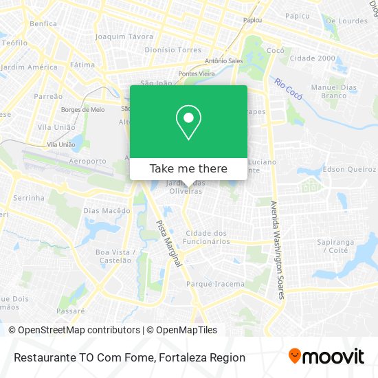 Restaurante TO Com Fome map
