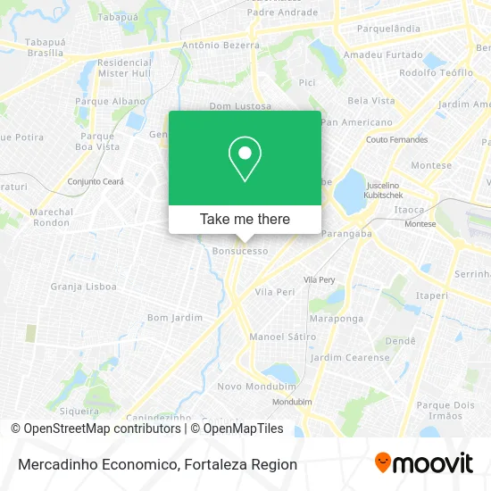 Mercadinho Economico map