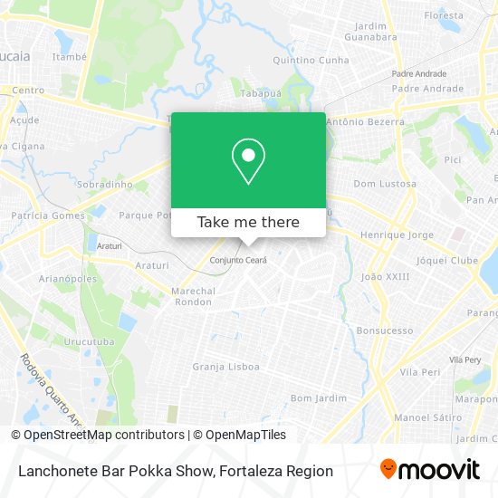 Lanchonete Bar Pokka Show map