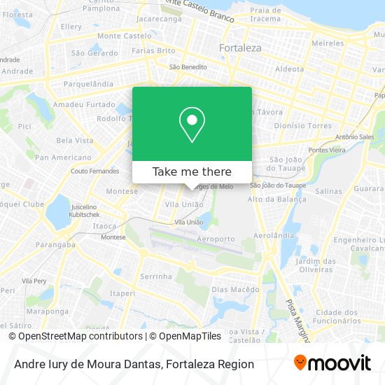 Andre Iury de Moura Dantas map