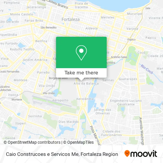 Caio Construcoes e Servicos Me map