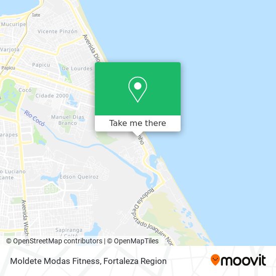 Moldete Modas Fitness map