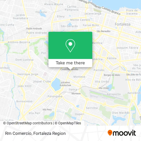 Rm Comercio map