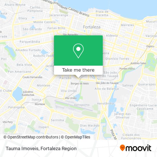 Tauma Imoveis map