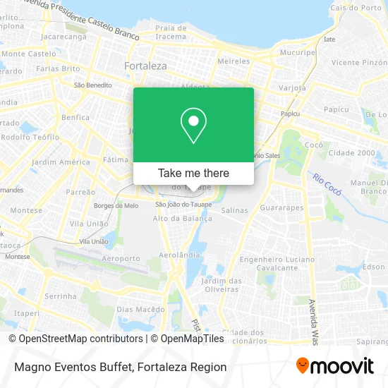 Magno Eventos Buffet map