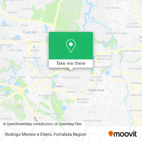 Rodrigo Moveis e Eletro map