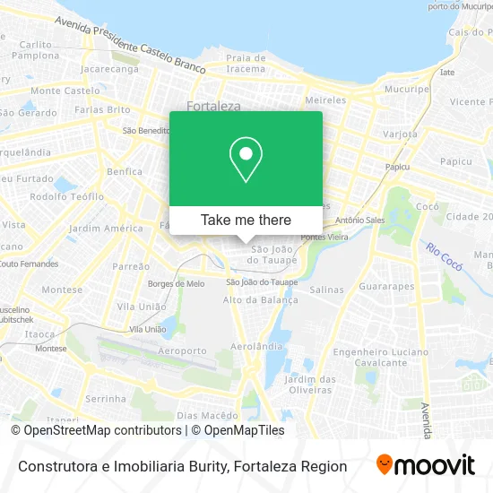 Construtora e Imobiliaria Burity map