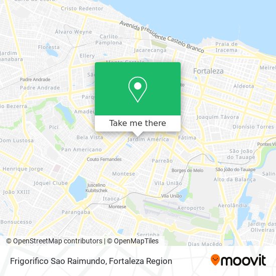 Frigorifico Sao Raimundo map