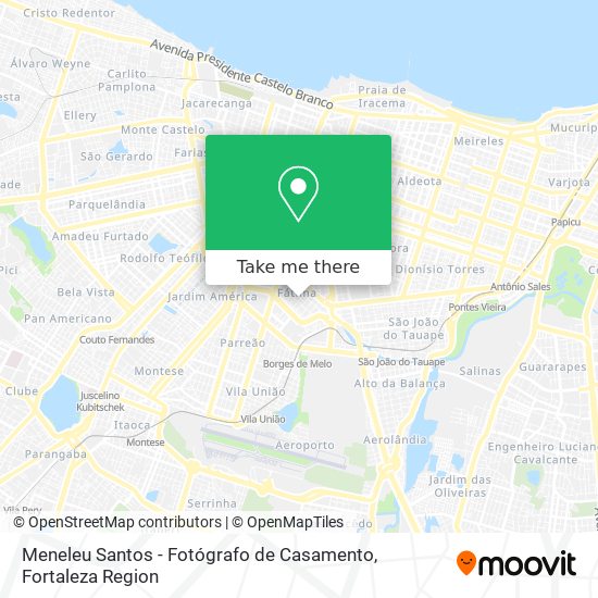 Mapa Meneleu Santos - Fotógrafo de Casamento