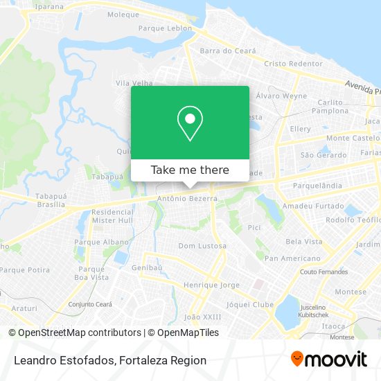 Leandro Estofados map